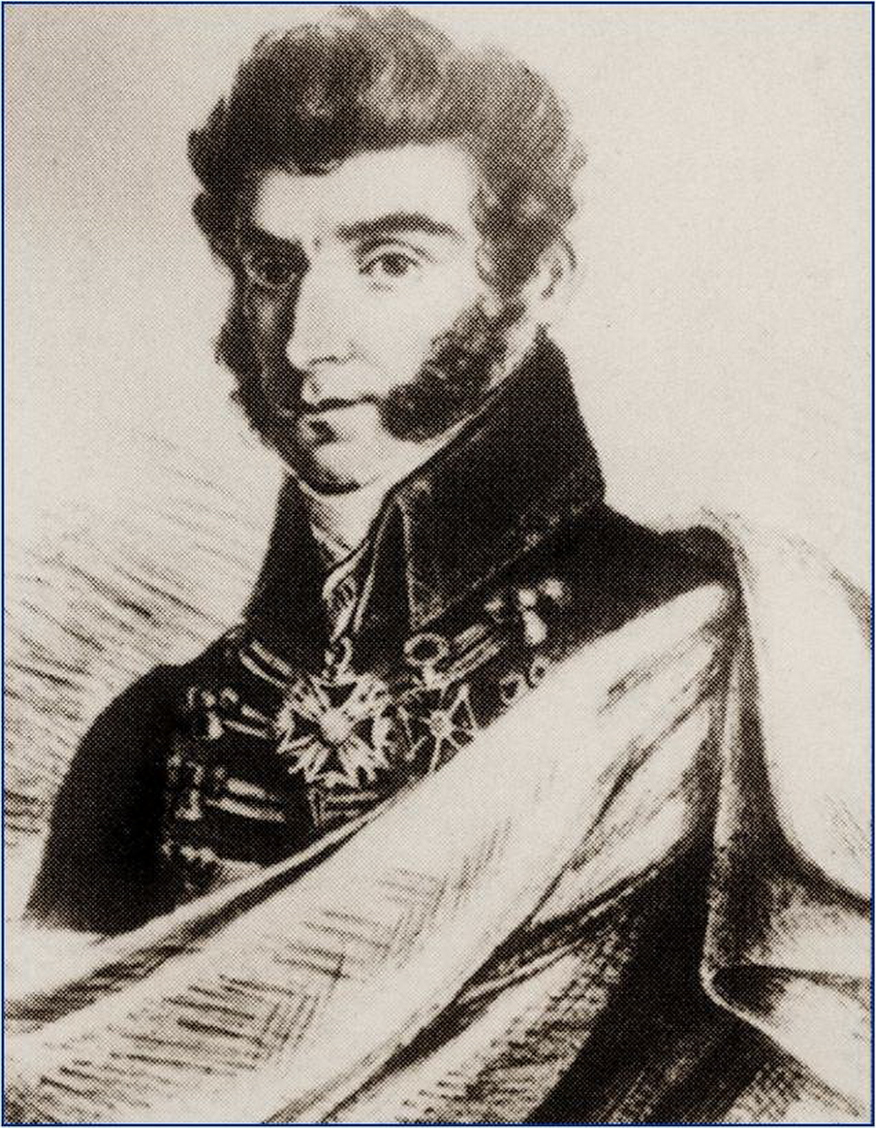 Karol Maciej Kaczkowski (17971867). Portret z czasów Powstania Listopadowego.